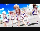 【MMD】らぶ式Saya・Rouge・Yuki・Chocolat・Mintで『Carry Me Off』1080p
