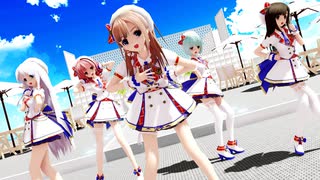 【MMD】らぶ式Saya・Rouge・Yuki・Chocolat・Mintで『Carry Me Off』1080p