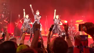 Babaymetal - live in Denver - Road of Resistance - 9-27-19