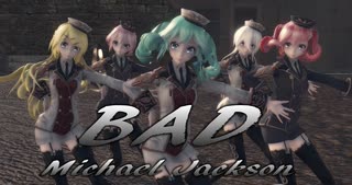 1594【MMD】Michael Jackson - BAD【Royal model】