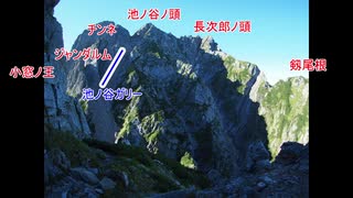 【RTA リアル登山アタック】剱岳／北方稜線 6:49:32【中編】