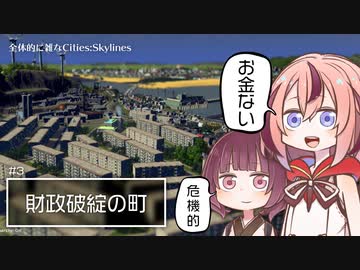 「財政破綻の町」【全体的に雑いCities:Skylines】#3