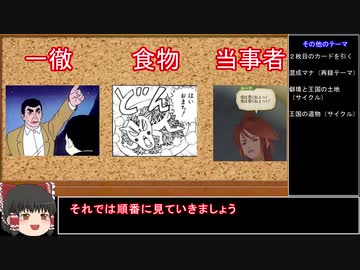 ゆっくりアリーナ第三回【MTGアリーナ】一徹、食物、当事者カードの色々