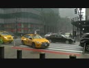 People Running to Taxi in Bad New York Weather　大坪律己
