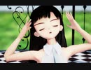 【MMD】黒髪らぶミクさん（白）で「乙女解剖」