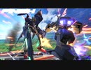 EXVS2　中佐５ アレックス君がオッスオッスしていく　２戦目30と組んで３回覚醒コースに乗せるプレイ