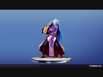 サックスを吹くヤマトイオリ