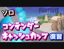 【フォートナイト】ソロコンテンダーキャッシュカップ復習