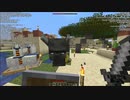 【マイクラ】久々にやったら戦争に巻き込まれた騒音兵【実況音量注意】