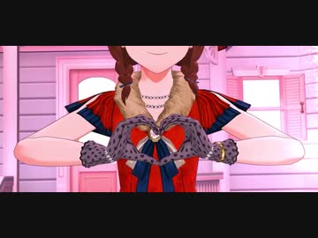 SSR秋月律子,SSR篠宮可憐『G♡F』ミリシタMV