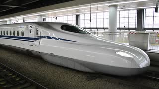 N700S系J0編成試運転　品川発車
