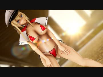 【MMD艦これ】グラーフ・ツェッペリンで乙女解剖「紳士向け」