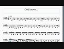 God knows...　Tuba楽譜