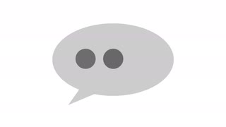 Social Network Speech Bubble Icons With Dots　中野陽平