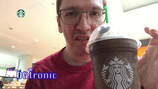 trying WEIRD STARBUCKS FRAPPUCCINOS ! STARBUCKS RASPBERRY MONSTER FRAPPUCCINO