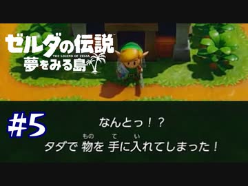 お金は払いましょう【ゼルダの伝説 夢をみる島】＃５