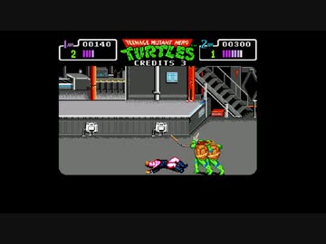 Amiga Teenage Mutant Hero Turtles  The Coin-Op! (2P)
