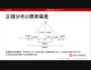 標準得点と正規分布（心理統計講座movie）