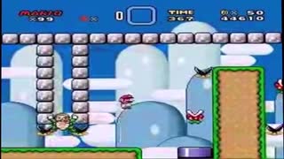 自作の改造マリオ（スーパーマリオワールド）を友人にプレイさせる