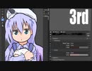 ▶Live Drawing◀ Chino from Gochiusa with Blender 2_80 grease pencil 2019_10_10 5_08_16