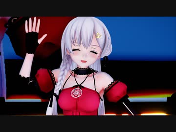 【アイドル部MMD】夜桜たまがライブで「Hello,Worker」