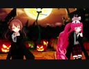 【MMD花騎士】ハロウィン衣装のカルセオラリアとクリスマスベゴニアでHappy Halloween