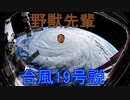 野獣先輩台風19号説