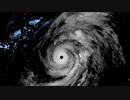 《台風19号》ひまわり衛星から上陸から通過まで