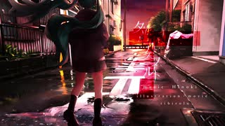 【初音ミク】夕立とアスファルト【オリジナル曲】