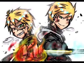 【手描き】馬と鹿【被虐のノエル】