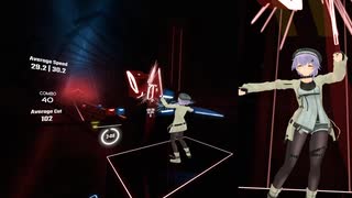 【BeatSaber】Death by Glamour（メタトンEX戦）【表情テストその２】