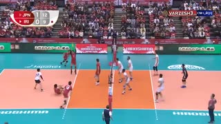 【W杯】男子バレーイランに勝利し、大会初の５連勝！４位以内確定！