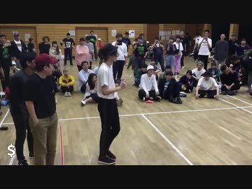 【バトクラVOL.8】Theムササビ vs ルーティーン5000兆個あります。 (アニスト4on4 BEST8-3)【アニソンダンスバトル】