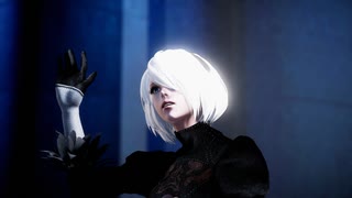 【MMDNieR】  ジッタードール（2B) 1080p　　テスト