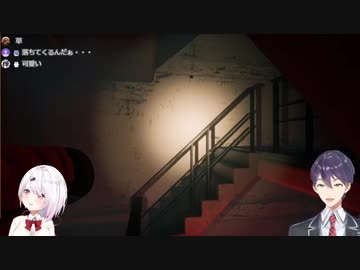 一足先に絶叫する大福と驚かす顎