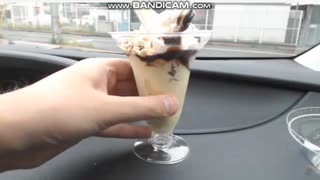 ベルギーチョコプリンパフェ