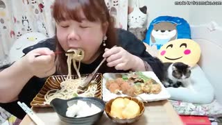 【ニートデブ】晩御飯に冷凍食品色々食べる！□