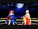 Ray MMD【乱躁滅裂ガール】Tda式改変 重音テト 弱音ハク Japanese Kimono