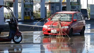 2019年台風19号翌日、越辺川・九十九川氾濫