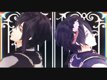 【MMD刀剣乱舞】夢遊病者は此岸にて【W三日月】