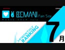 KONAMI BEMANI FAN SITE MUSIC RANKING [令和元年7月]