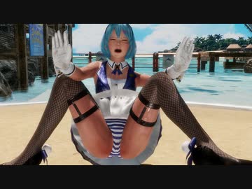 DEADorALIVE6 うさぴょんコスのニコをリョナ