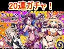 魔法使いと黒猫のウィズ　女神のハロウィンガチャ　20連！