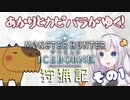 あかりとカピバラがゆく！MHWI狩猟記 その1 【VOICEROID実況】