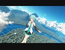 【MMD】 つみミクさんのTell Your World セミロング髪パーツ使用例
