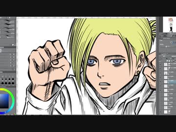 進撃の巨人 アニ描いてみた 漫画イラスト名シーン再現シリーズvol 09 マンガcomic第32話 慈悲 より Nicozon