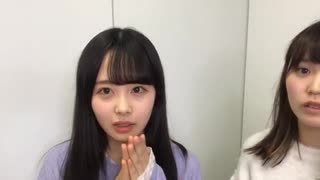 坂道グループ合同 研修生ツアー 直前 SHOWROOM2日目  20191019