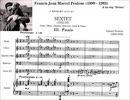 F.Poulenc - Sextuor pour flûte, hautbois, clarinette, cor, basson et piano, FP 100: 3rd mvt. Finale