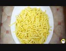 大量のマクドナルドのフライドポテトをトイレに流してみた
