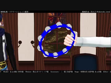 【MMD文アル】シャカシャカお祝いする動画【ANG・RNP誕】